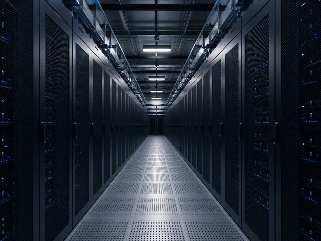 Enterprise data center server racks